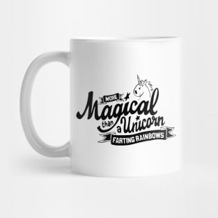 Unicorn Magic - Black Mug